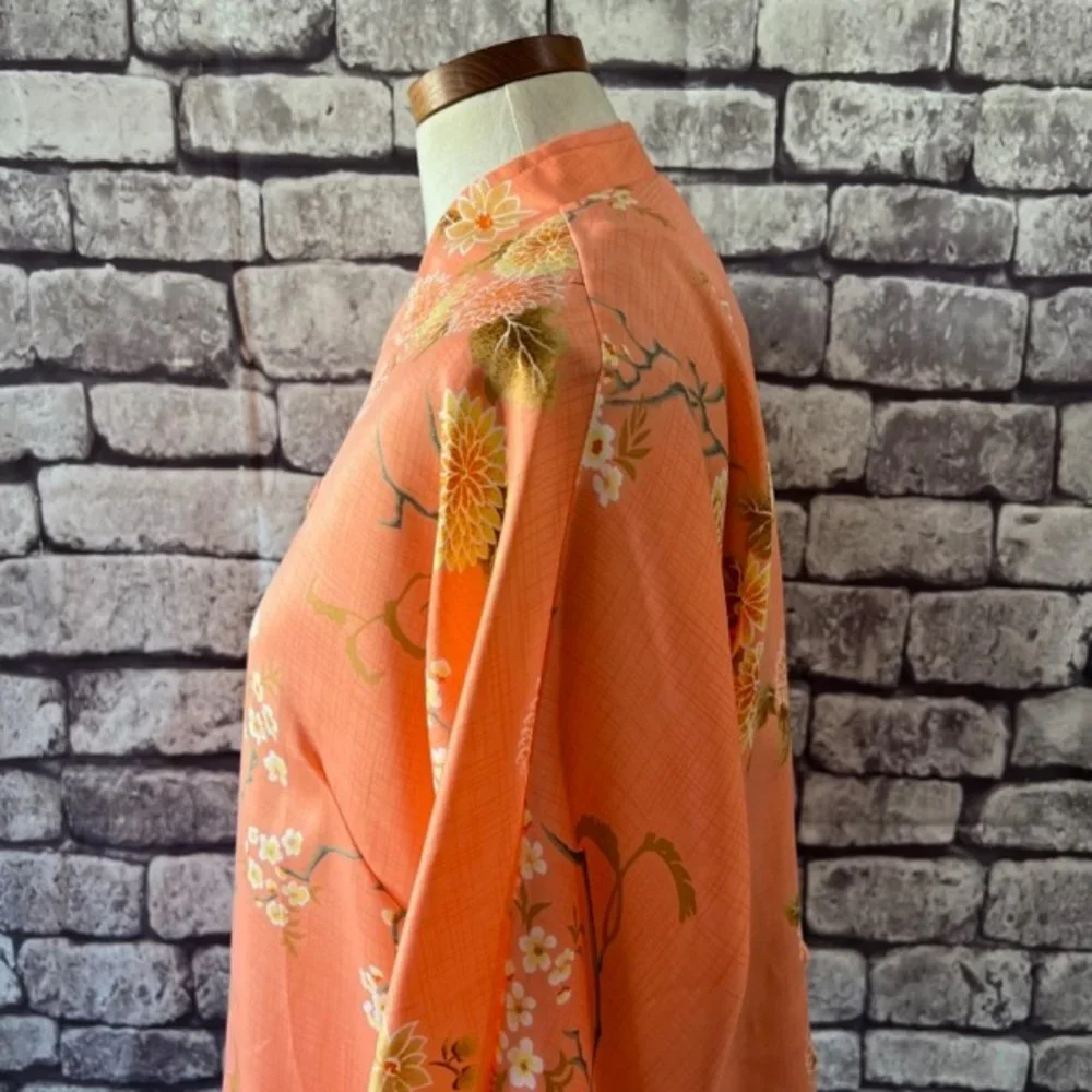 Andrade For Polynesian Casuals NWT Button Down Blouse Size 16 - Picture 5 of 9